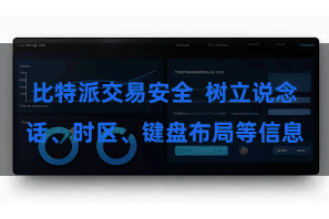 比特派交易安全  树立说念话、时区、键盘布局等信息