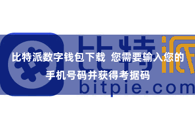 比特派数字钱包下载  您需要输入您的手机号码并获得考据码
