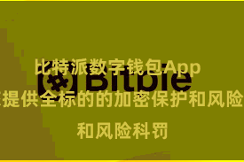 比特派数字钱包App  为您提供全标的的加密保护和风险科罚